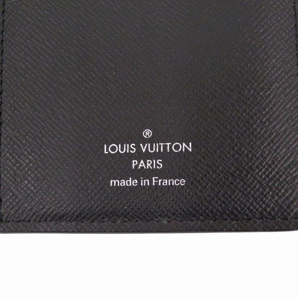Louis Vuitton Portefeuille Plaza NM Taiga M30715 Grey Long Wallet LV 0669 Louis - Picture 7 of 7